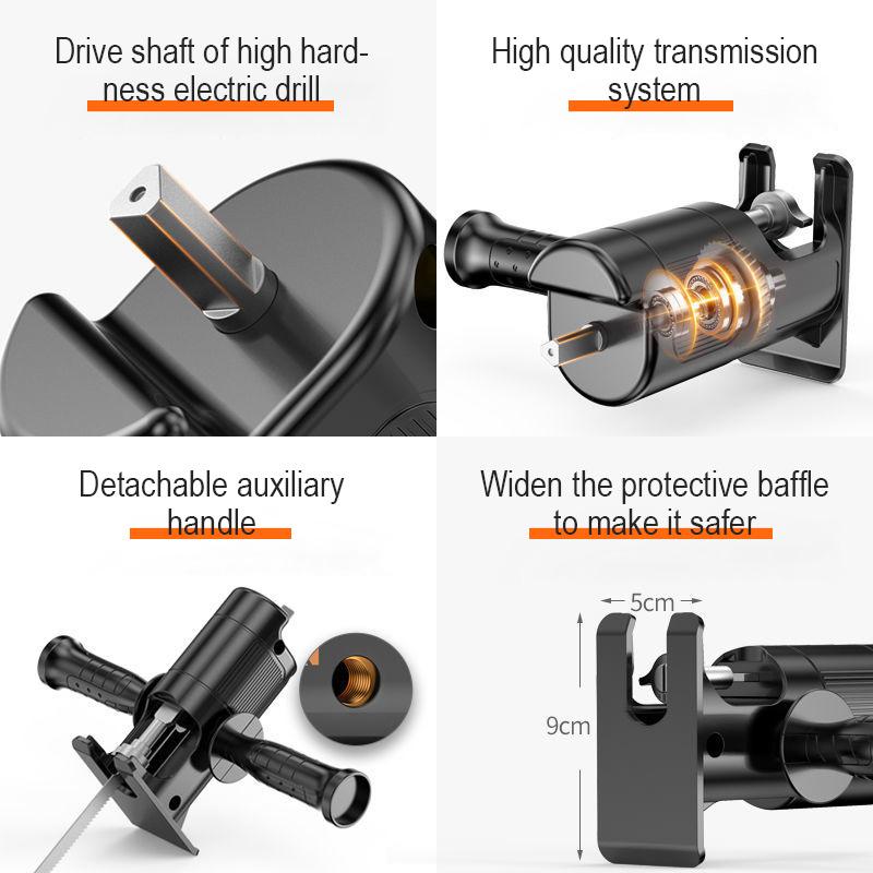 Насадка-сабельная пила на дрель Multifunction Saw Adapter